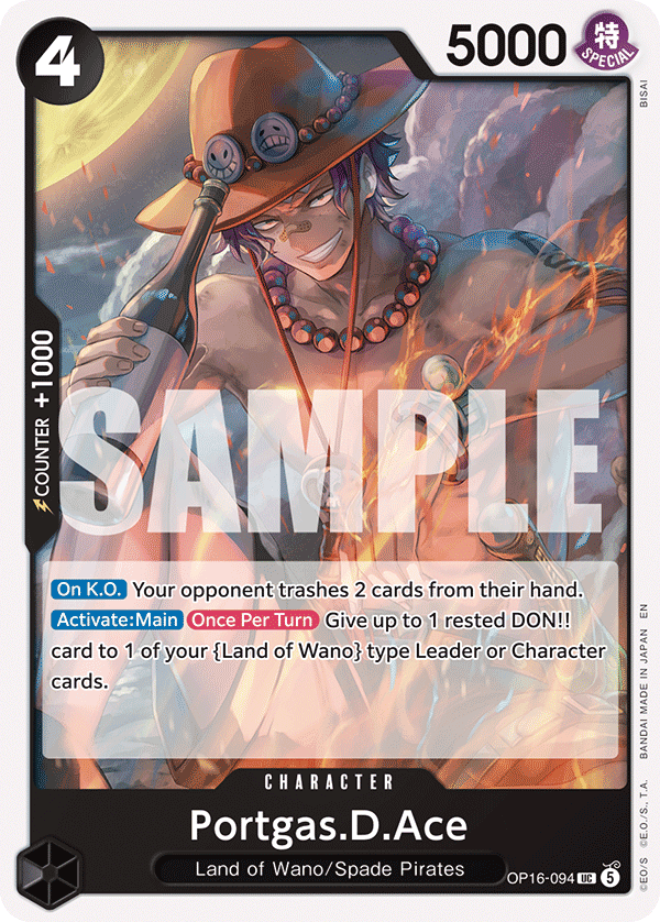 Portgas.D.Ace OP16-094