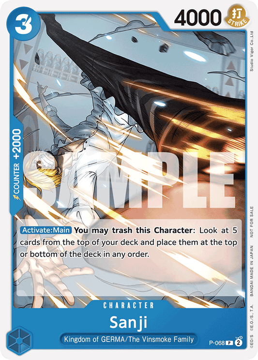 Sanji [Foil PRB-02] P-068