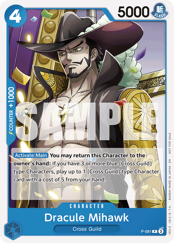 Dracule Mihawk [PRB-02] P-081