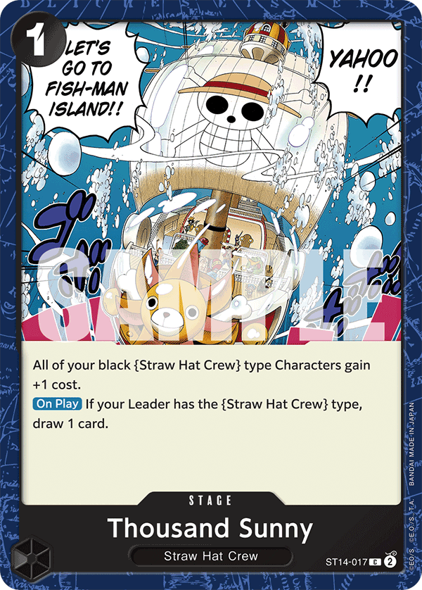 Thousand Sunny [Foil PRB-02] ST14-017