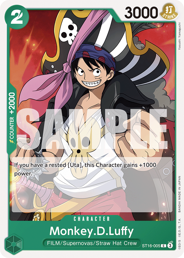 Monkey.D.Luffy [Foil PRB-02] ST16-005