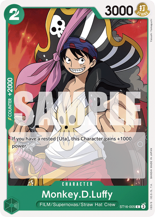 Monkey.D.Luffy [Foil PRB-02] ST16-005