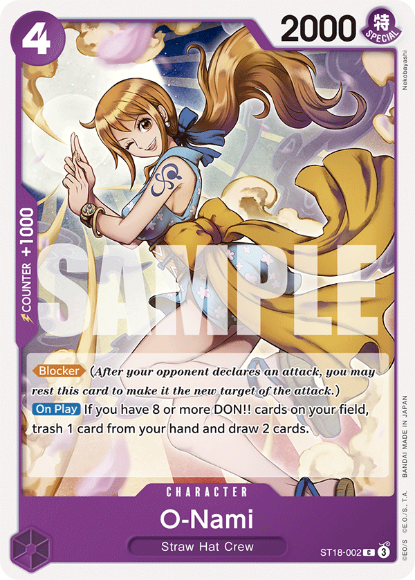 O-Nami [Foil PRB-02] ST18-002